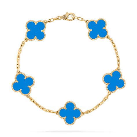 replica van cleef and arpels alhambra bracelet|van cleef 5 clover bracelet.